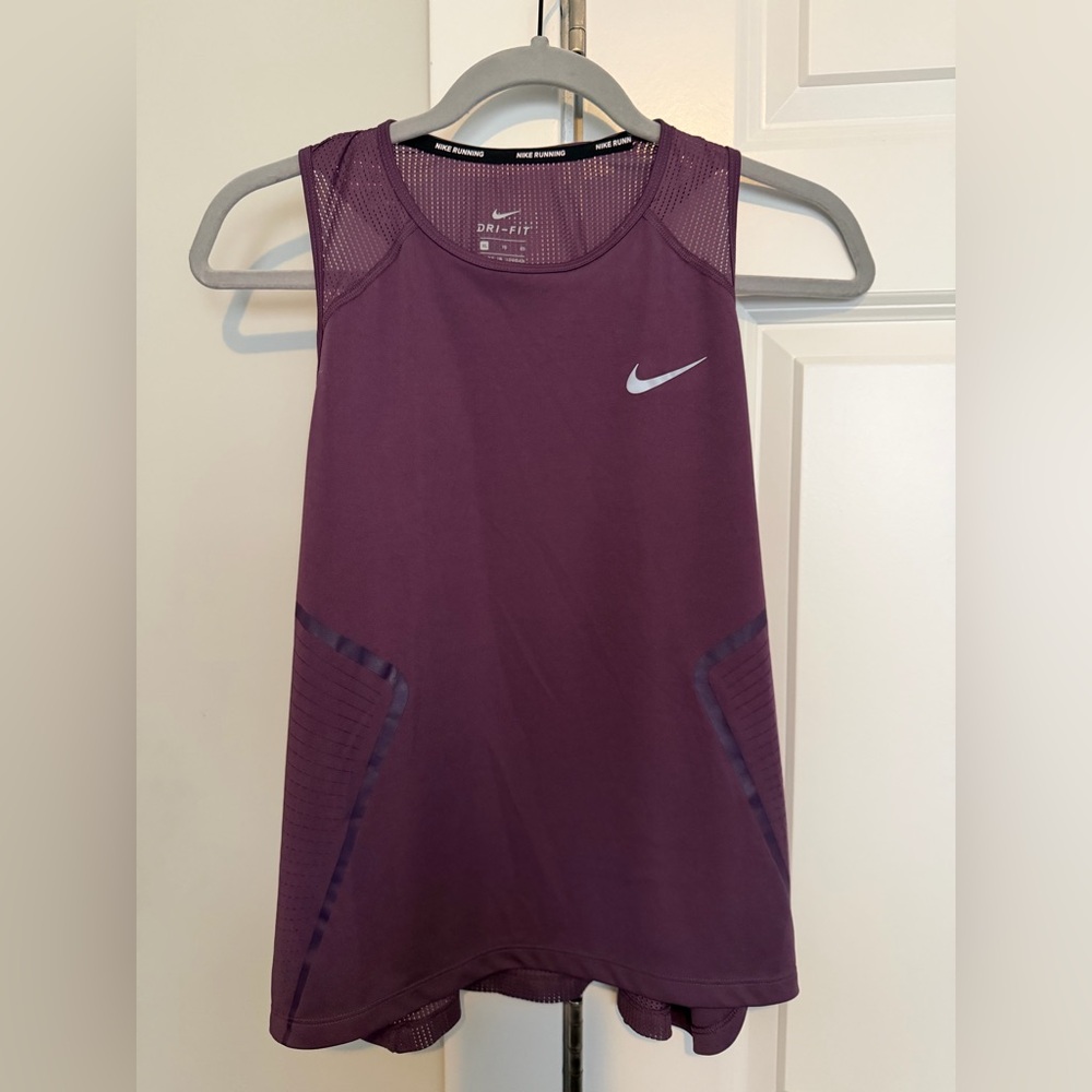 Nike Running Purple Dri-FIT Top